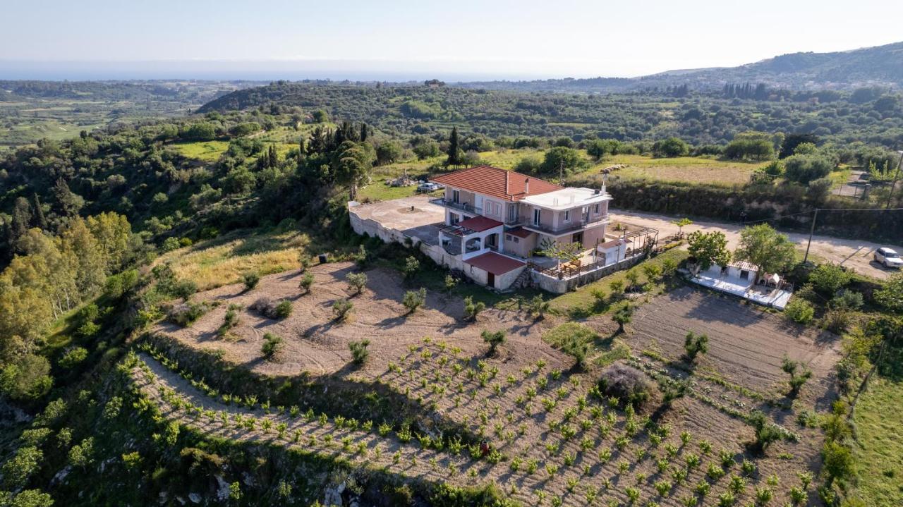 Mylos House With Sea View Ликсури Экстерьер фото